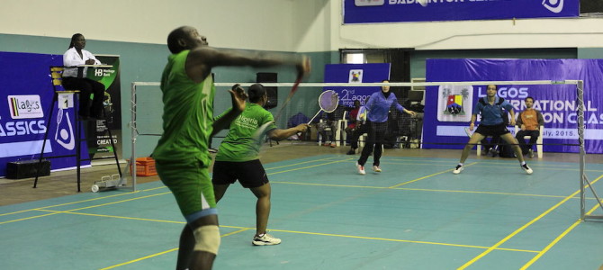 PICTURES: Day 3 of the 2nd Lagos International Badminton Classics