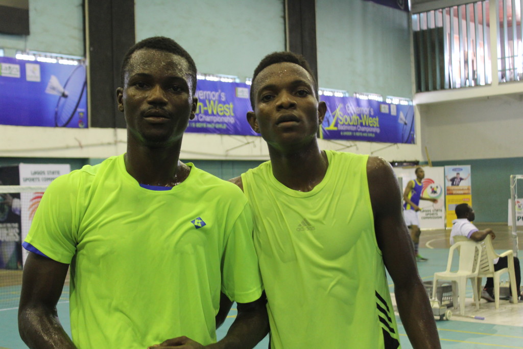 L-R: Clement Korobakpo shows goods sports after loss to Godwin...